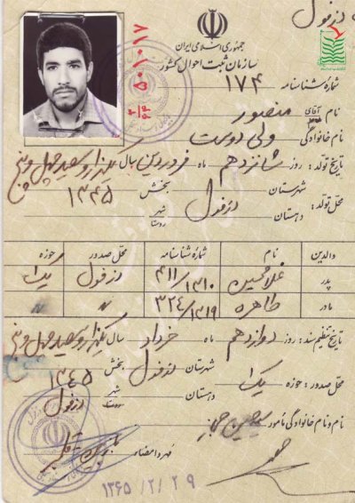 منصور ولی دوست